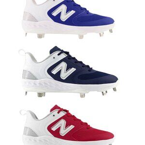 New Balance Womens Fresh Foam X Velo v3 Low Metal Fastpitch Softball Cleats